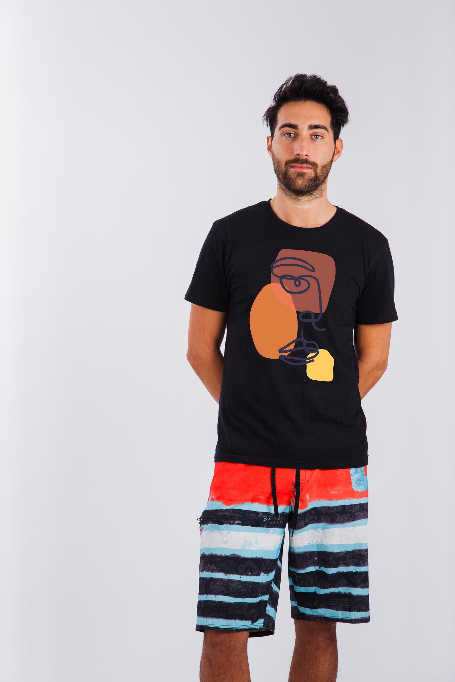Line Face-2 Tee Shirt