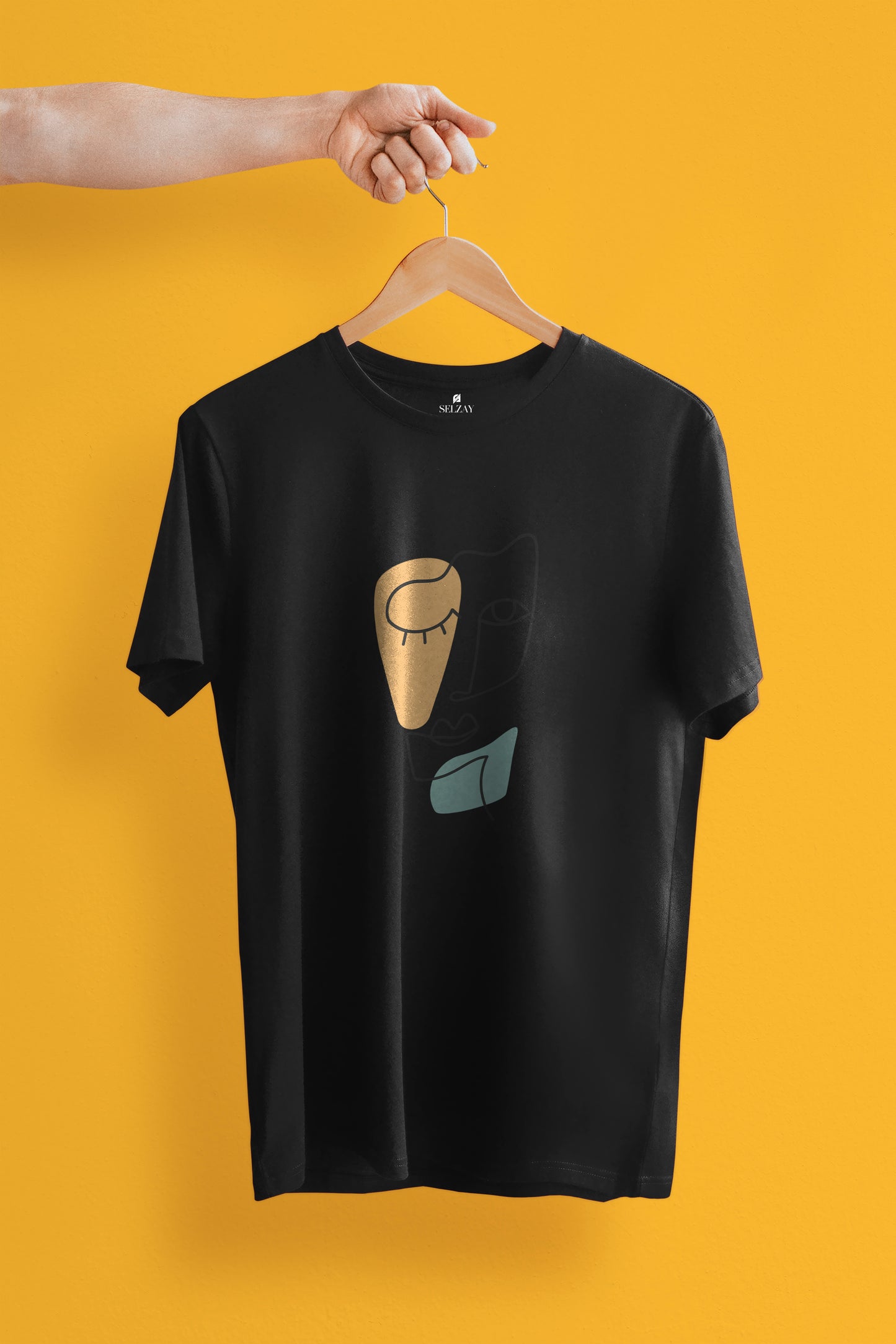 Line-Face Tee Shirt